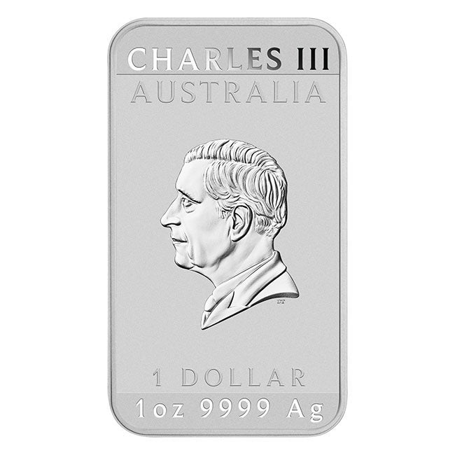 2025 1oz Silver Dragon Rectangular Coin