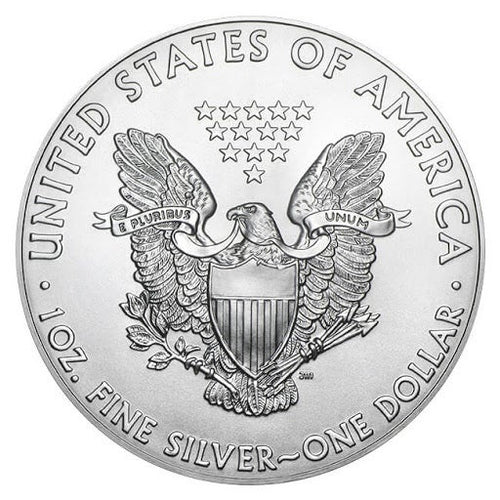 1 oz Silver American Eagle Coin - (Date Varies)